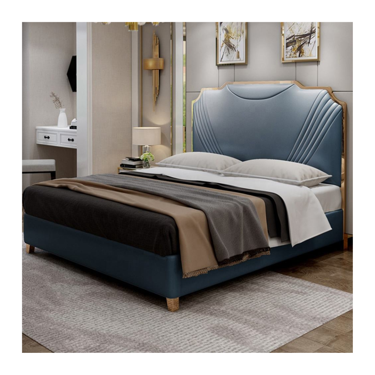 Azure Crown Bed